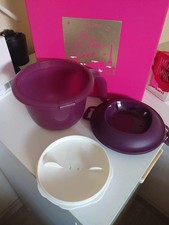 TUPPERWARE Cuiseur à Riz 550 ml Individuel Micro-Ondes Complet