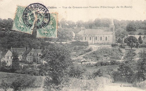 Environ châtre vue de - châtre,