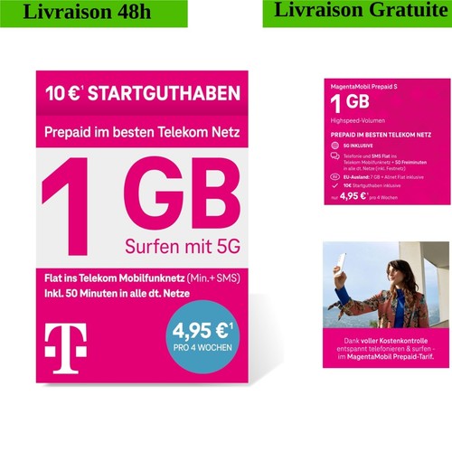 Carte sim prépayée - sim, deutsche