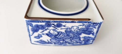 Cendrier porcelaine japonaise - cendrier,