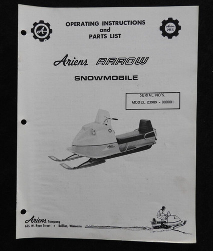 1969 ariens flèche - ariens, "