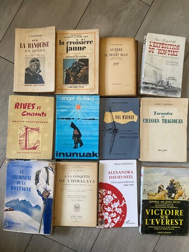 Lot livres voyages - lot,