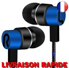 Ecouteurs universel 3.5mm Oreille Stéréo Mode Casques Fil Téléphone Portable Top