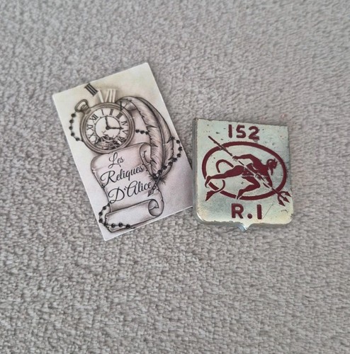 Insigne 152 régiment - e,