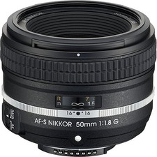 (Open Box) Nikon NIKKOR 50mm f/1.8 SWM AF-S SIC M/A G Lens (Special Edition)