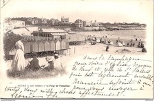 26652 postcard 17 Royan - Les Cabines et la Plage de Pontaillac