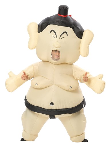 Sumo wrestler fat - fat, full