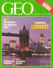 GEO MAGAZINE REVUE N°148 OCTOBRE 1991 LONDRES
