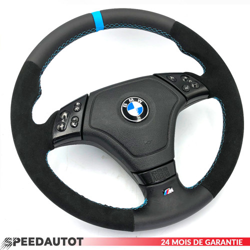 Volant cuir alcantara bmw - volant,