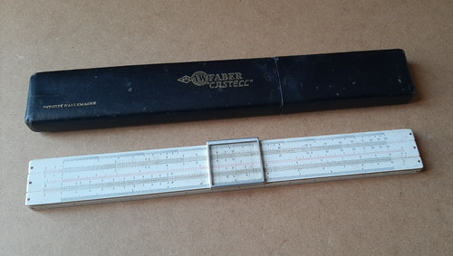 Ancienne règle calculer - ancienne, a