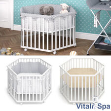 Parc bébé hexagonal