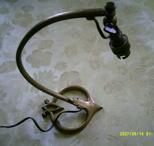 pied de lampe bronze art