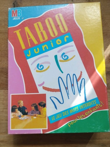Jeux société taboo junior - jeux,