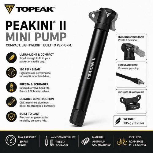 Topeak peakini pompe - topeak,