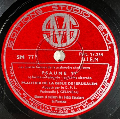 Psautier bible de - psautier, la