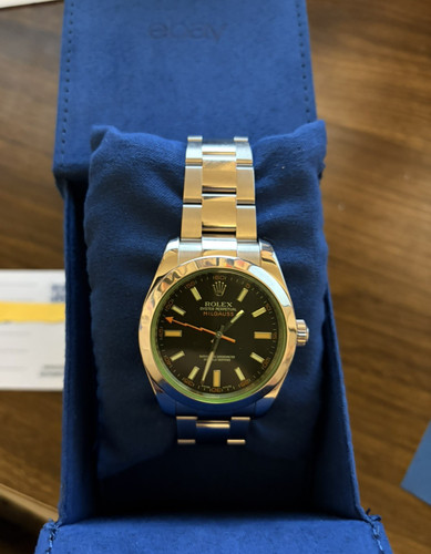Rolex milgauss 116400gv - rolex,