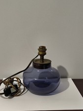 Lampe En Verre Signé Claude