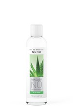 Gel de massage aloé véra nuru huile de massage sensuel vegan extrait algue 250ml