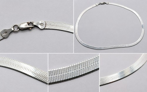 Collier argent 925 maille - collier,