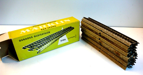 Marklin boite 10 rails - marklin,