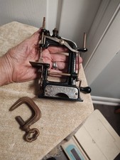 Antique 1901 Smith & Egge  Cast Iron Sewing Machine Manual Drive, Only 1000 Made
