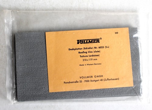 Vollmer 6025 plaque - vollmer,