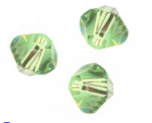 100 perles toupies crystal - perles,
