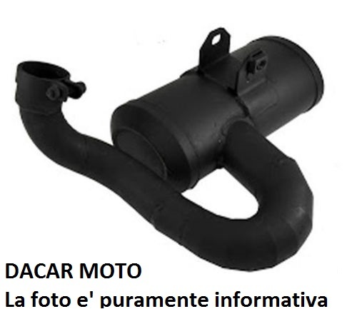 Silencieux vespa p200e - vespa, touring