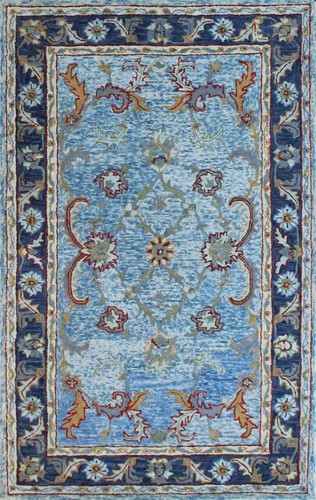 Tapis laine touffeté la - touffeté,