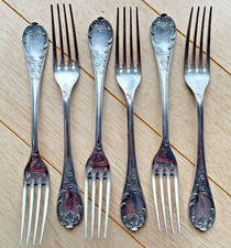 6  Fourchettes CHRISTOFLE en