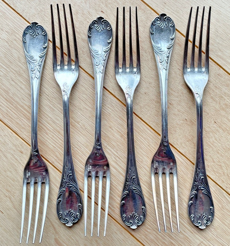 Fourchettes christofle en - 6,