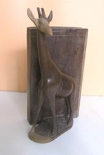 A GIRAFFE BOOK GREENHOUSE AND EXOTIC HARDWOOD BOOK