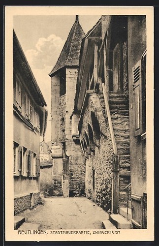 Carte postale reutlingen - postale,