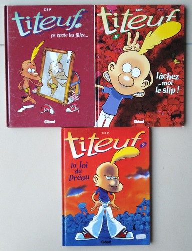 Lot titeuf tomes - 3,
