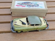 Nomura Japan Tin Toy Car Cadillac Or Buick Police No Modern Toys