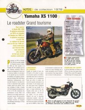Fiche Moto : YAMAHA XS 1100
