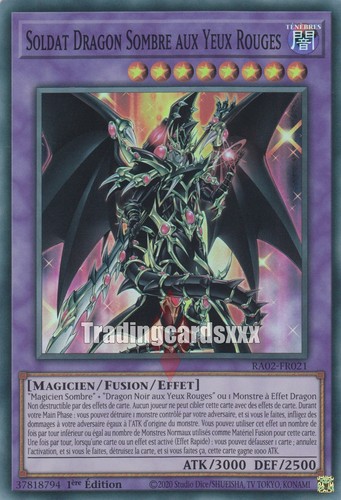 Soldat dragon sombre - dragon,