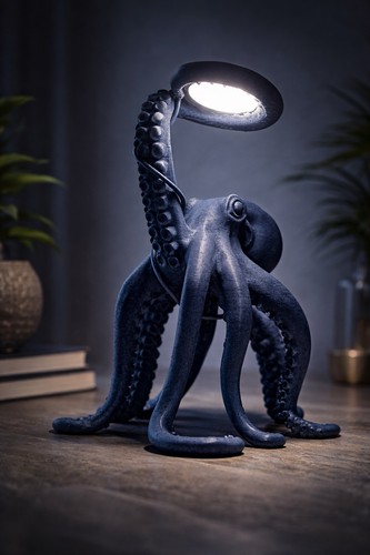 Lampe table pieuvre kraken - lampe,