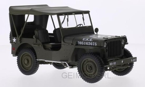 Welly jeep willys u s - 1:18,