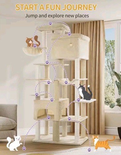 Arbre chat xxl - arbre,