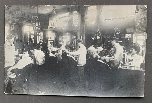 Carte photo coiffeur - carte,