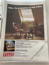Vintage 1982 VELUX Press Advertising