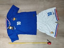 Maillot de foot France enfant 10 ans (taille 26, haut de 60 cm, neuf)