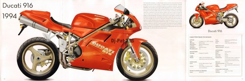 Fiche moto ducati 916 - :,