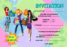 Cartes invitation - 5, ou