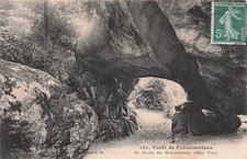 77 FONTAINEBLEAU FOREST OF FONTAINEBLEAU LA GROTTE DES MONTUS