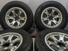 JDM YOKOHAMA G075 265/65R17 Studless Tires Weds KEELER 177.5J6HPCD139. No Tires