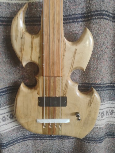 Right hand fretless bass - bass, 4