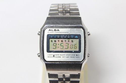 Seiko alba alarm chronograph - seiko,