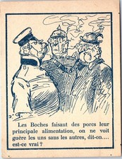 Chromo - les boches daisant